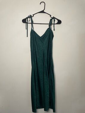 Emerald Slip Dress